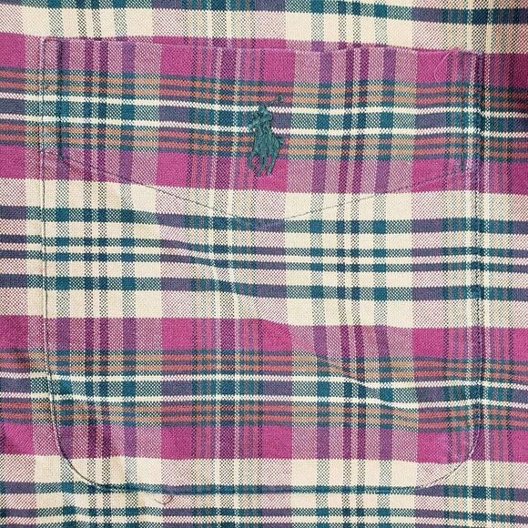 Polo Ralph Lauren Shirt Oxford Mens Size Medium M Button Down LS Blaire Fall - Picture 9 of 12